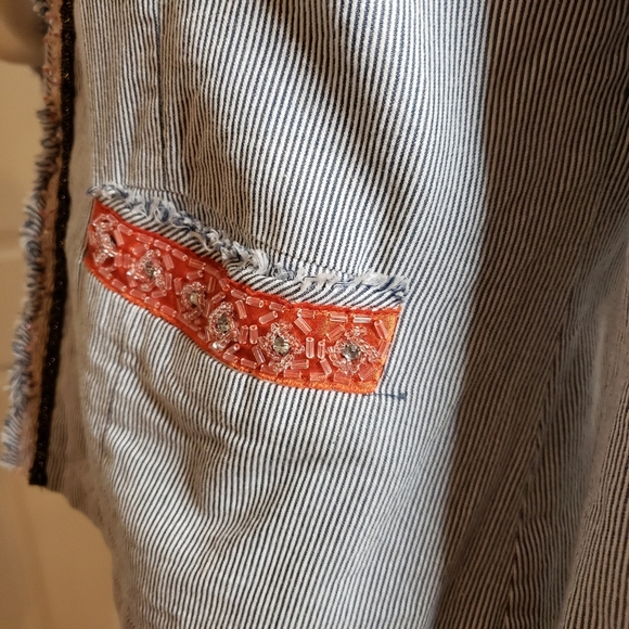 Free People lined crop jacket Size 10 - Picture 6 of 10